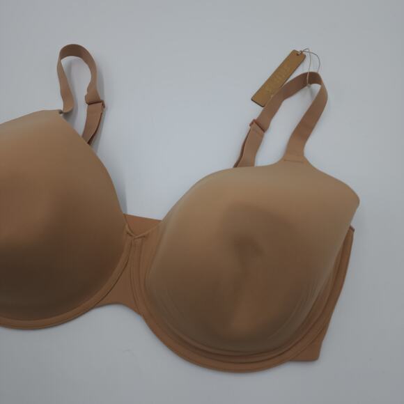 SKIMS Underwire T-Shirt Bra in Ochre Size 40DDDD - Picture 4 of 8